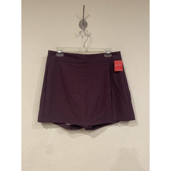 Spanx Sunshine Skort Womens Medium Geoscape Orange UPF 50+ 6in Stretch Pockets - Picture 2 of 6